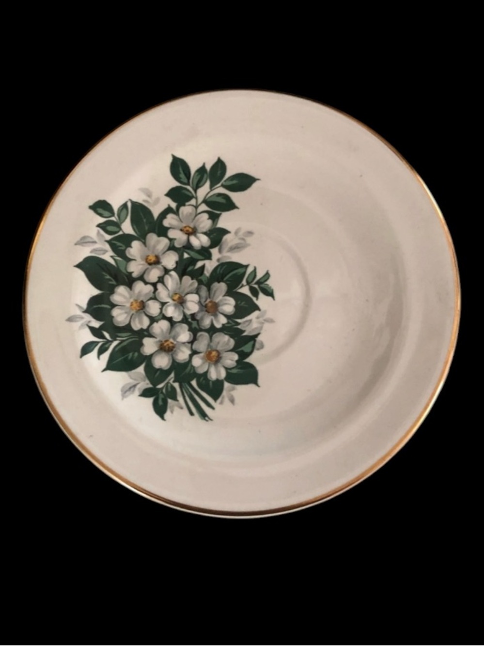 Vintage WS GEORGE DERWOOD Saucer Plate